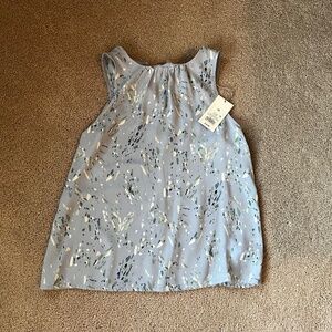 NWT A New Day Blue Print Dress Tank Size XS